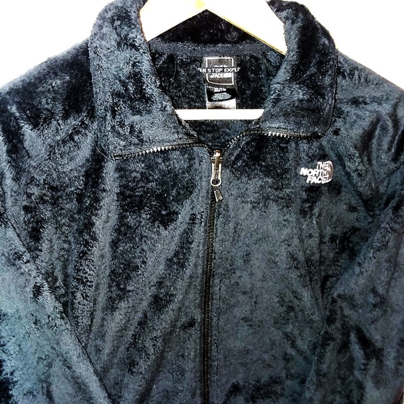 The North Face Jackets & Blazers - The North Face Fleece Zip Furry Fleece Black Sz XL